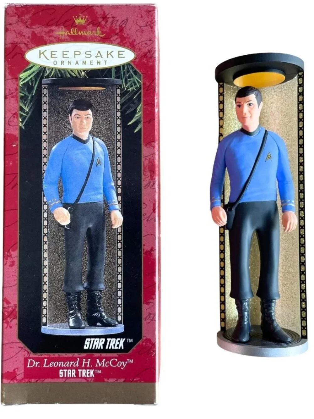 Entire Closet $5! Hallmark Keepsake Star Trek Dr. Leonard H. McCoy Christmas